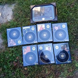 Elvis collection 45 albums collector's Authorized Edition RCA/N.Foles Spr Bowl